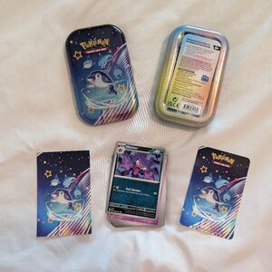Pokemon Trading Card Game Paldean Fates Repacked Finizen Mini Tin 25 Count
